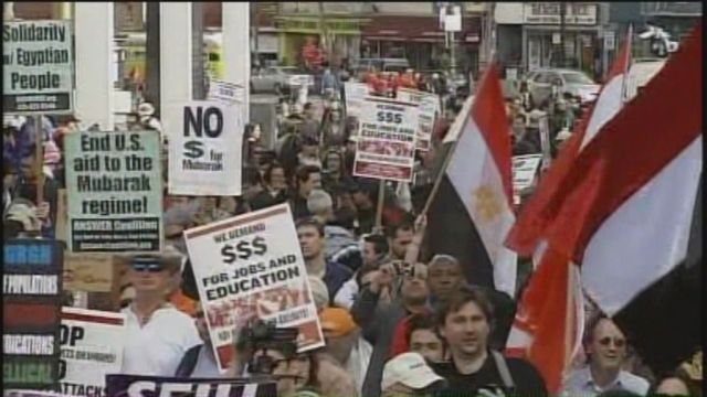 Rally for Egypt Held in San Francisco 