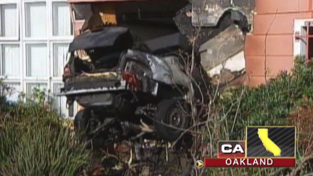 Across America: Truck plows into apartment building