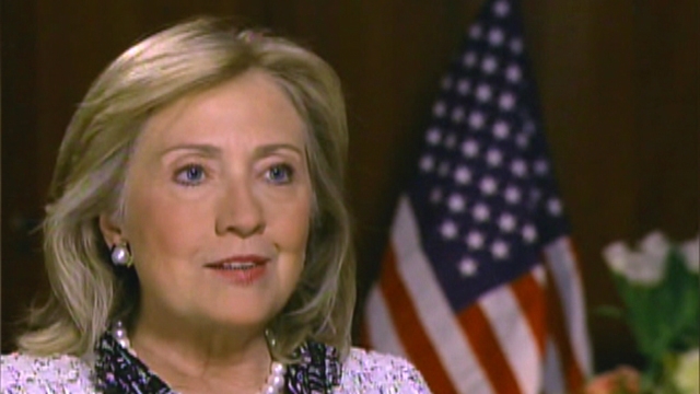 Hillary Clinton: 'Egyptian People Themselves Must Determine Their Future'