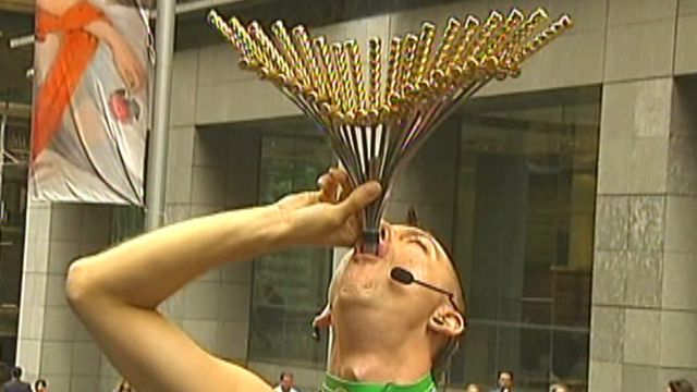 Extreme Sword Swallowing