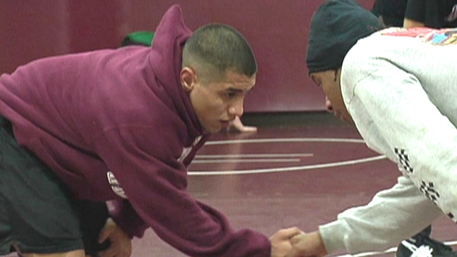 High School Wrestler Grapples with Life Struggles 