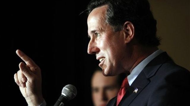 Does Santorum's wins impact the GOP race?