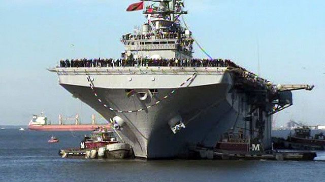 Naval deployment ends after 40 years