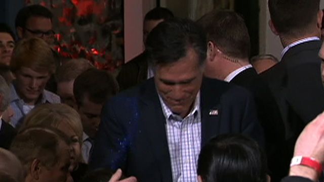 Man ‘Glitter Bombed’ Mitt Romney