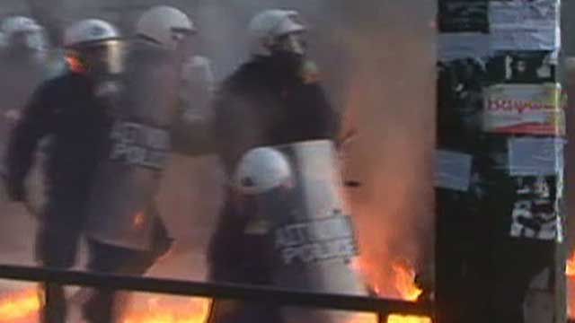 Riots Erupt in Greece