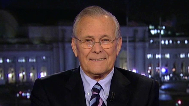 Rumsfeld Reflects on War in New Book