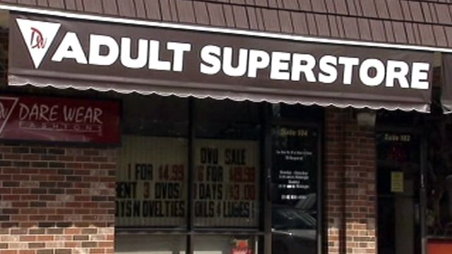 Adult shop threatened to be shut down