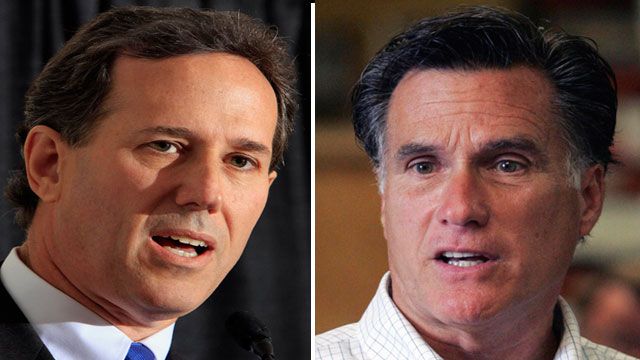 Santorum, Romney in dead heat in national polls