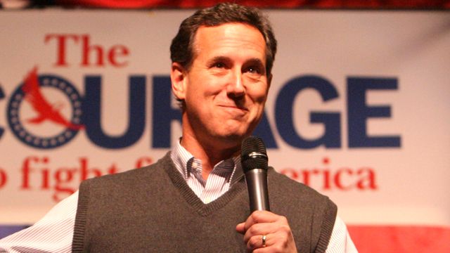 Can Santorum entice moderate swing voters?