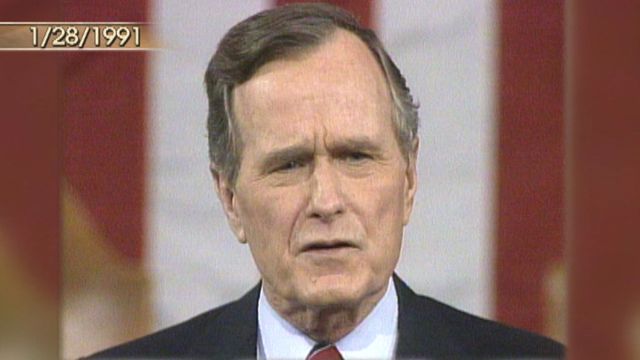 President George H.W. Bush: Gulf War 'agony'