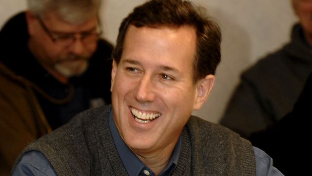 Santorum hitting all the right notes with conservatives?