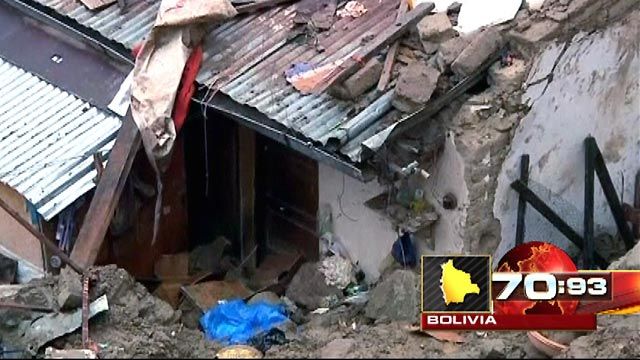 Around the World: Landslides, heavy rain slam Bolivia