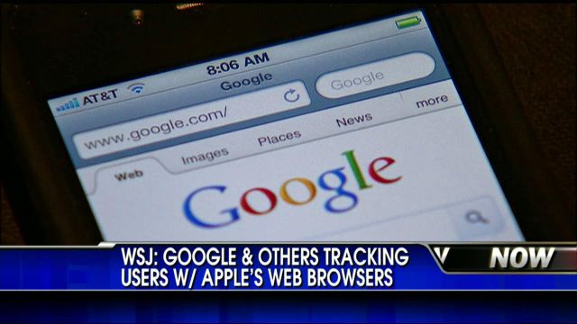 Who's watching you?: Google iPhone tracking