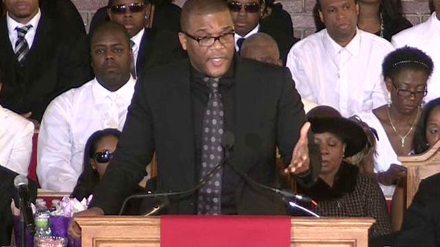 Tyler Perry’s encouragement at Whitney Houston’s Funeral