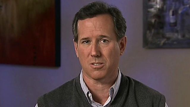 Did Rick Santorum's comments cross the line?