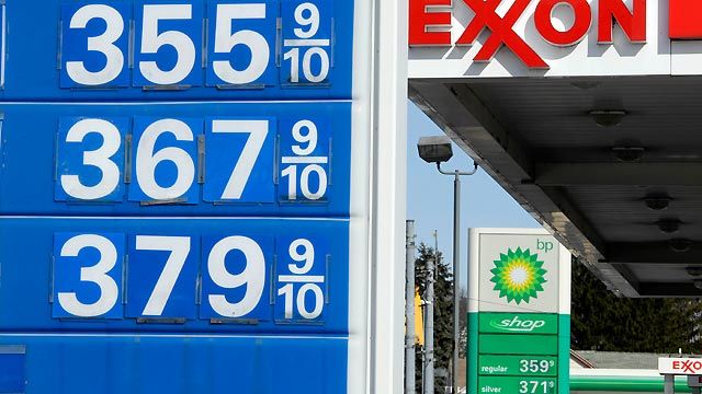 Impact of gas prices on the campaign trail