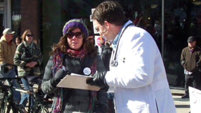 Doctors Writing 'Sick Notes' for Wisconsin Protesters