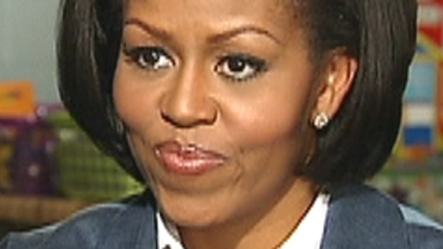 Michelle Obama on 'Huckabee,' Part 4