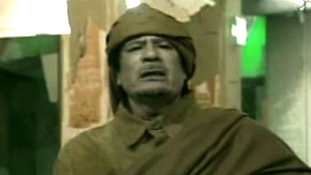 Qaddafi Issues Defiant Challenge