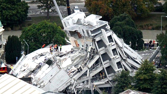 Earthquake Rocks Christchurch
