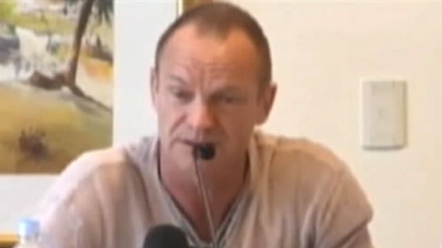 Sting Speaks Out on Libya Conflict, Part 2