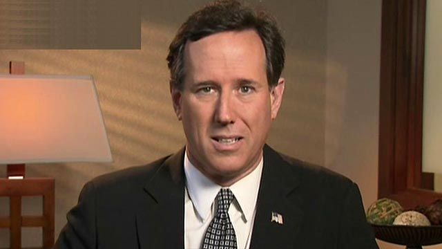 Santorum: Romney's attacks are laughable