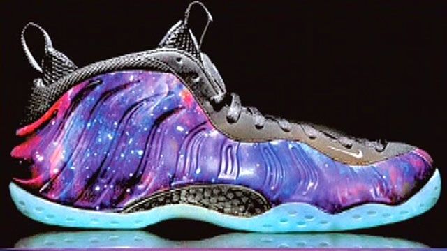 Foamposite Galaxy sneakers has buyers camping out
