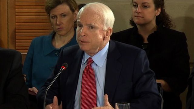 McCain Blasts 'Unsavory Deal-Making'