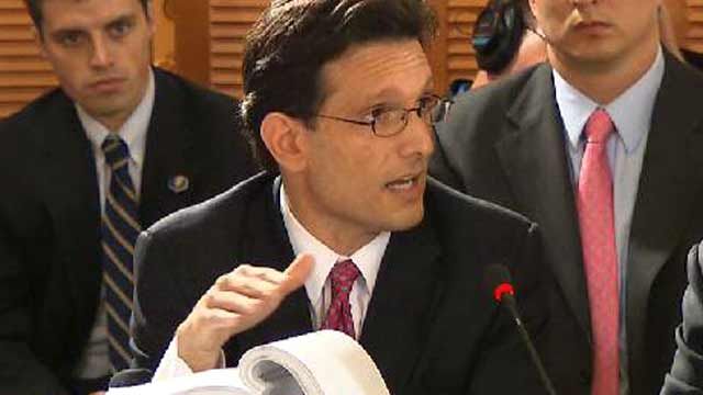 Rep. Cantor: 'We Don't Care for This Bill'