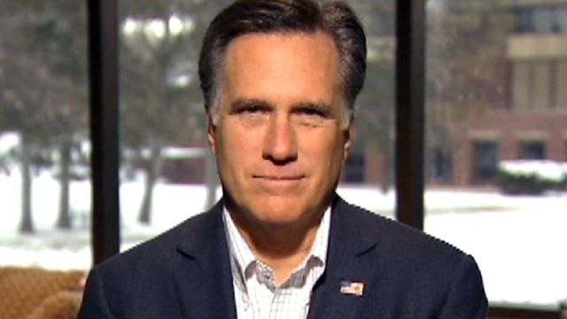 Mitt Romney on defending home turf