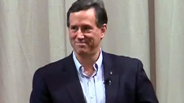 Media focus on Santorum social views