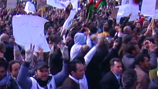 Libyan Protests Persist