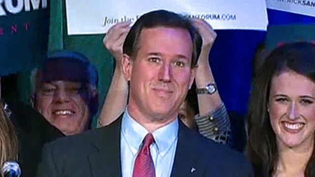 Santorum: 'What an absolutely great night'