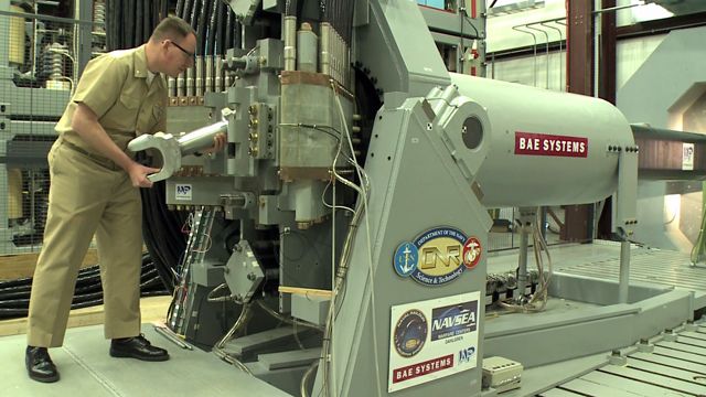 With a Bang, Navy Tests Railgun Prototype