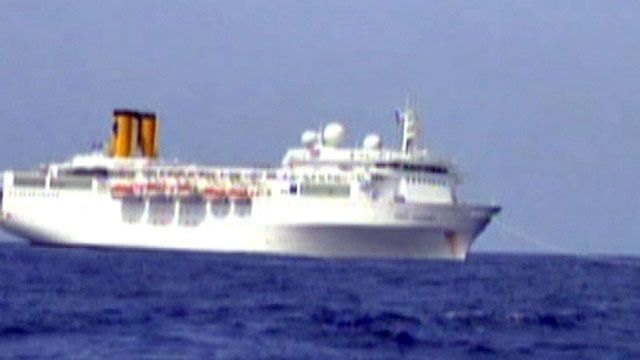 Stranded cruise ship towed to safety in Seychelles