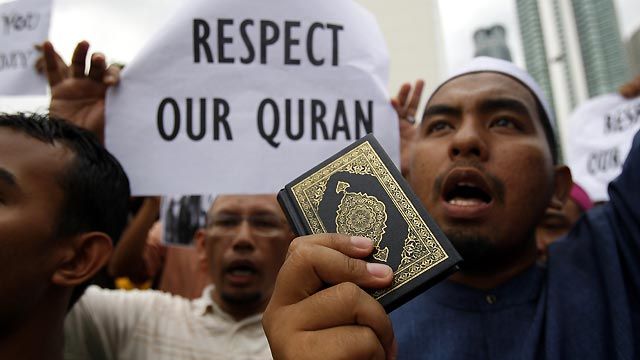 UN says Koran burners should be punished
