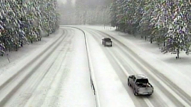 Winter storm creates dangerous driving conditions