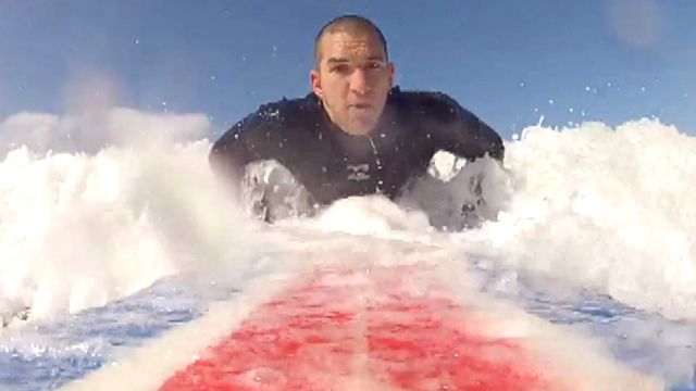 Wounded warriors hit the waves