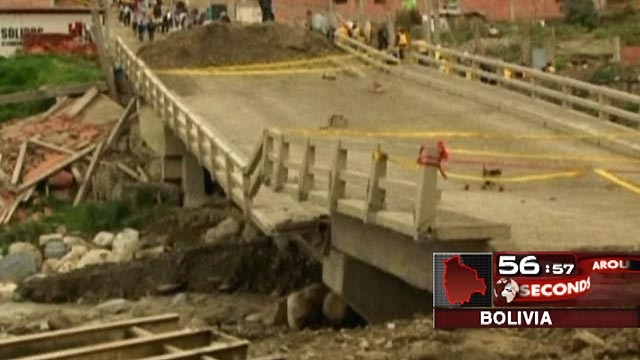 Around the World: Massive Mudslides in Bolivia