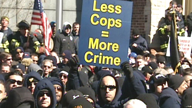 Public Safety Workers Protest Layoffs in New Jersey