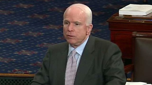 Sen. McCain calling for action in Syria
