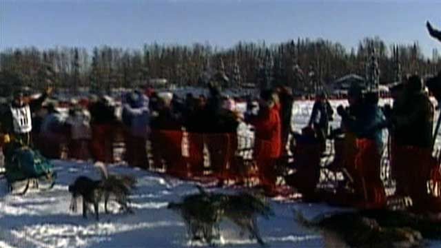 Kick-Off of Annual Iditarod Sled Dog Race