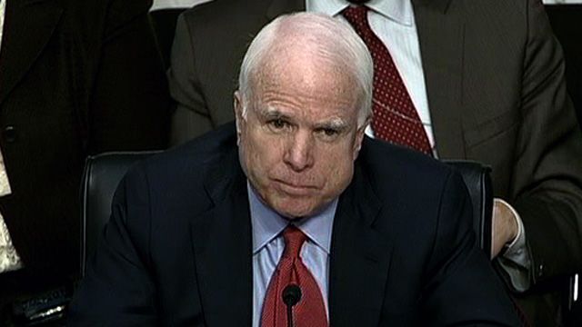 Sen. McCain Calls For U.S. Air Strikes in Syria