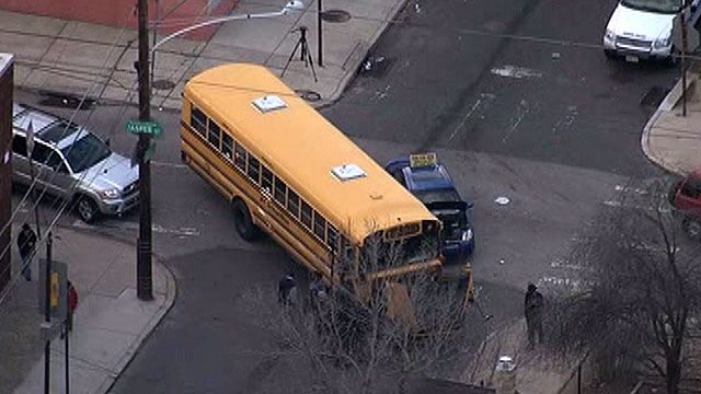 Teenagers steal school bus in Pennsylvania