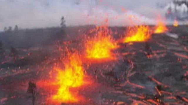 Hawaii Volcano's Stunning Eruption 