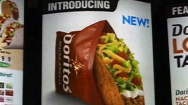 Taco Bell Debuts Dorito Taco Shell