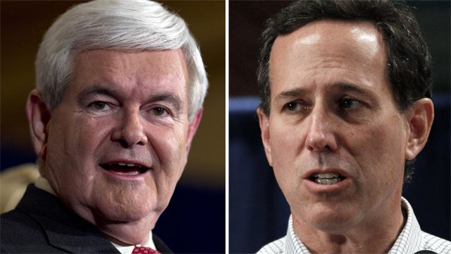 Santorum supporters want Gingrich to go