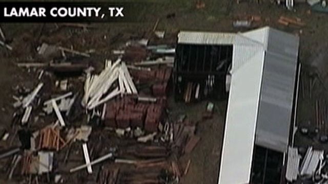 Suspected Tornadoes Batter Texas