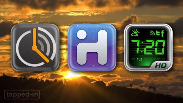 Tapped-In iPhone: Alarm Clock Apps