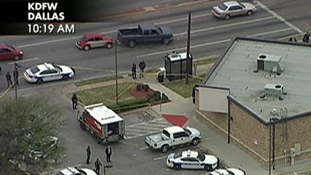 Armored Car Robbery in Dallas
